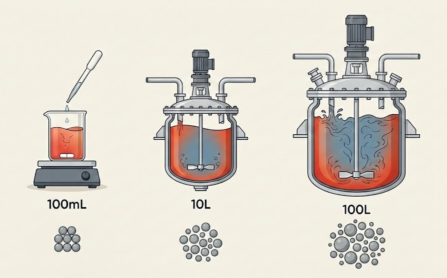 Batch Scale Up NanoScientifica - Advanced Nanoparticle Solutions